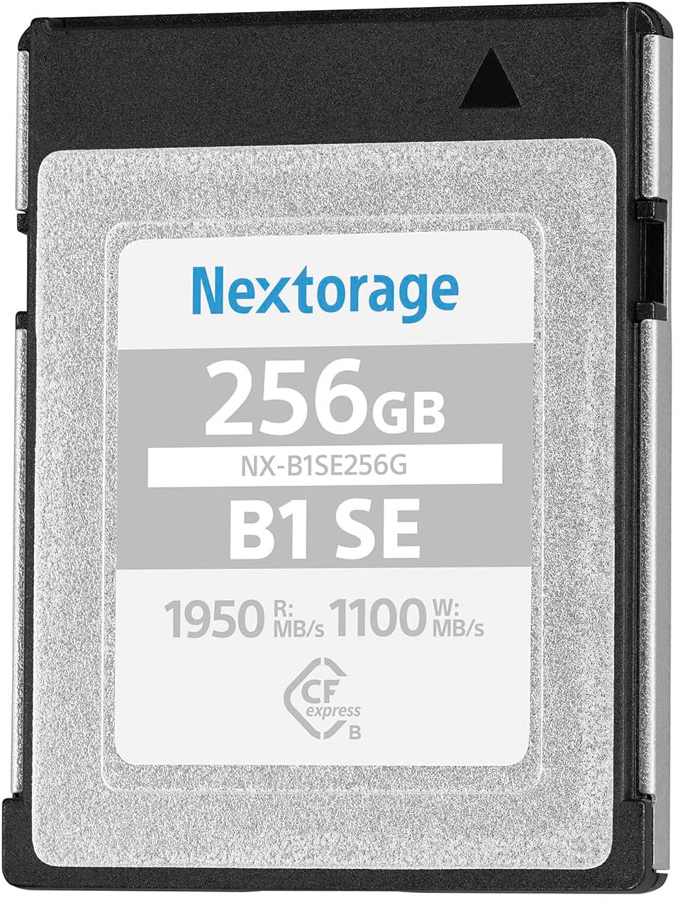 Nextorage CFexpress Type B Card SE Series 256GB max Read 1950MB/s/max Write 1100MB/s