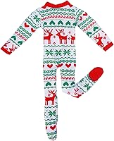 Vista 1 de E-TING Ropa de Papá Noel, pijama de pijama para muñeca elfa, accesorios de Navidad, ropa (reno de Navidad)