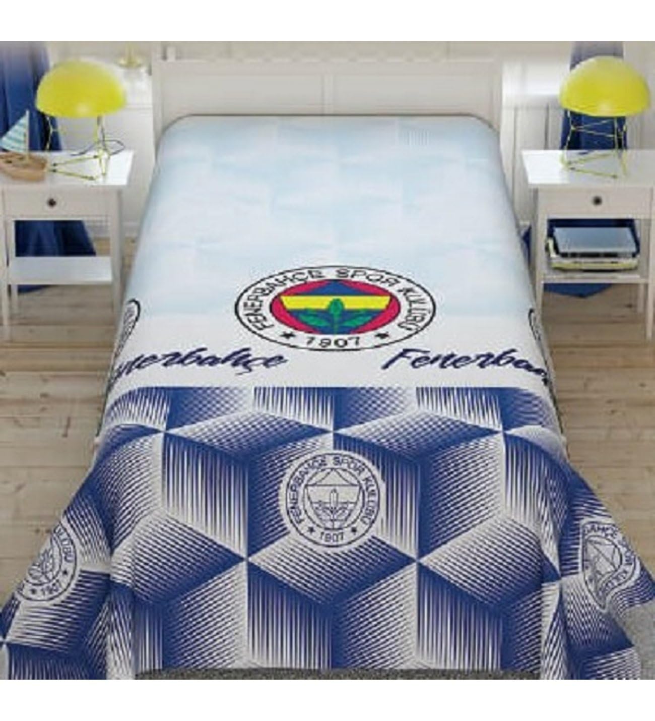 Colcha de diseño de Pike premium Generisch FB 1907 colcha Jacquard fina 150 x 200 cm