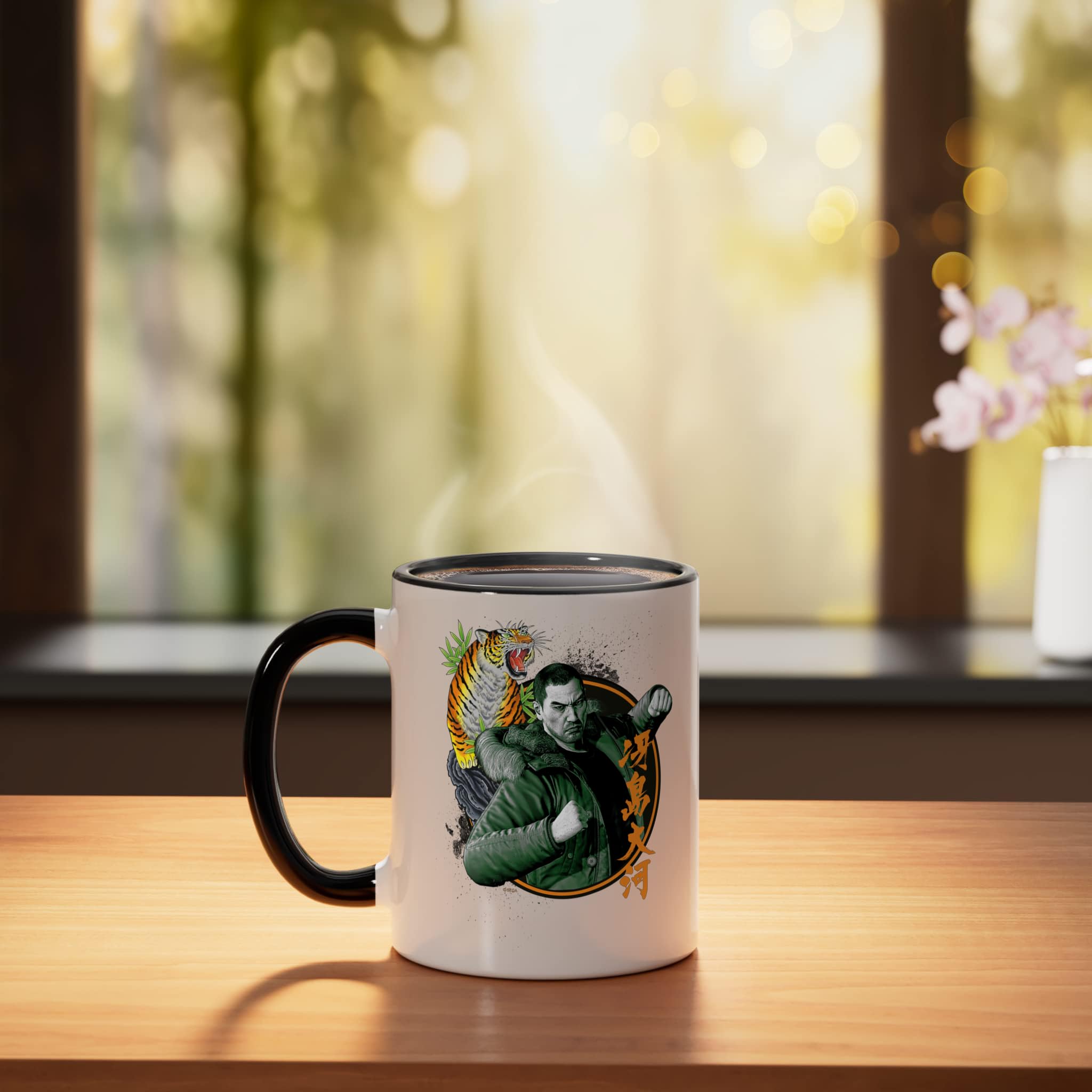 Amazon.com | Like a Dragon & Yakuza Taiga Saejima Ceramic Mug