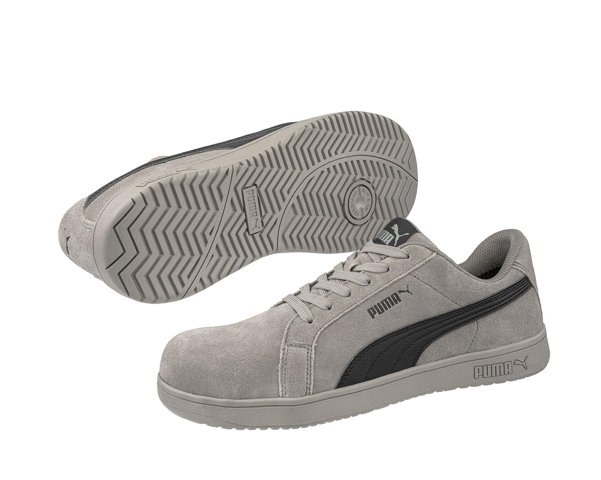 PUMA SAFETY ICONIC LOW S1PL ESD FO HRO SR Unisex Sicherheitsschuhe rutschfest metallfrei Fiberglaskappe