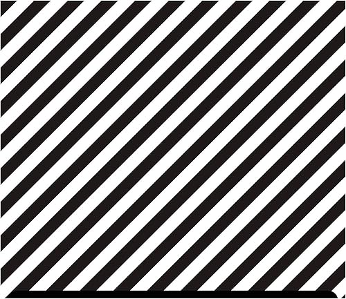 Miniatura 8 de HTV con estampado de día en blanco y negro (19.66 x 36 pulgadas), pata de gallo