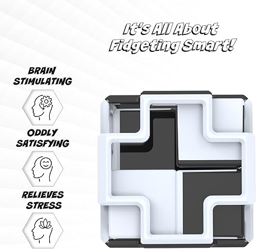 Miniatura 4 de Fidget IQ Rompecabezas Cube I Brain Teaser - Juego de rompecabezas y juguetes para la ansiedad para niños adolescentes y adultos de 8 años  I Fun