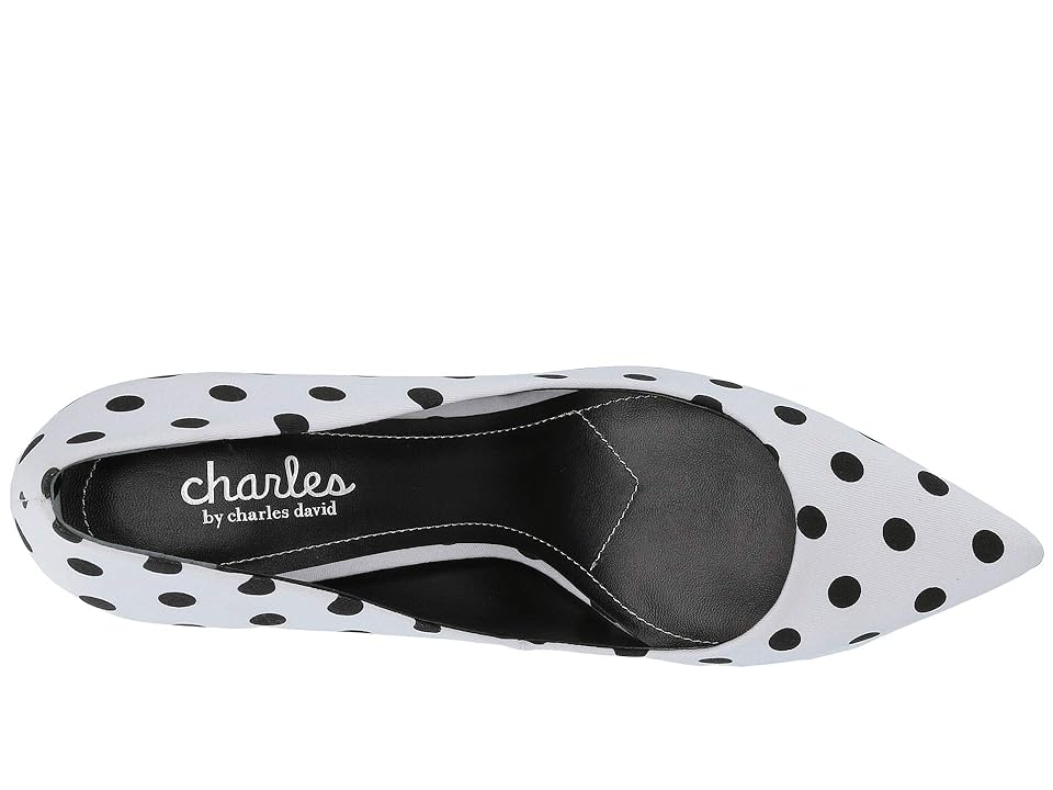 

Charles by Charles David Addie (White/Black) Women's Shoes