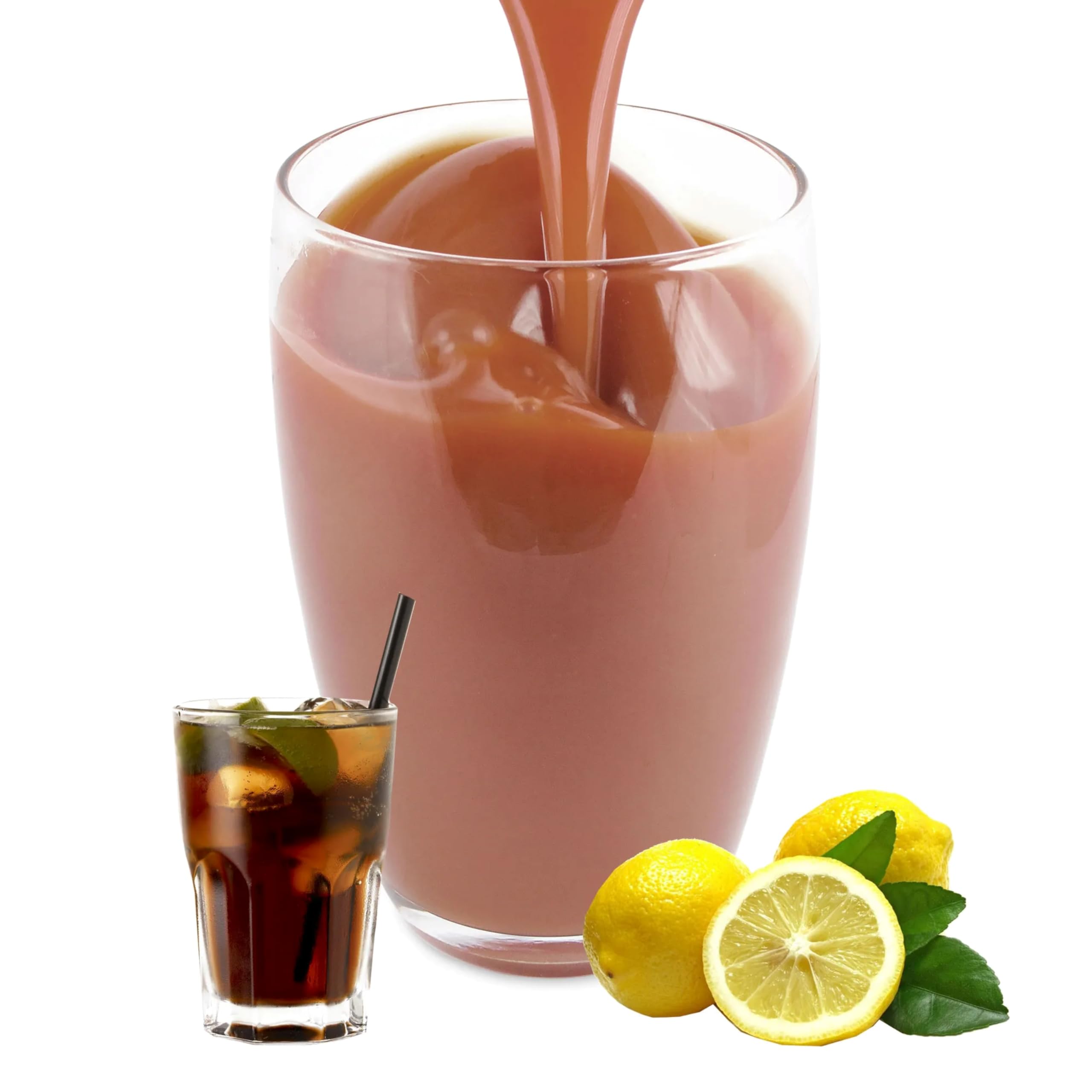 Luxofit Cola Zitrone Isotonisches Getränkepulver, Sportgetränk mit L-Carnitin, für Ausdauersport, mit erfrischendem Geschmack, schnelle und einfache Zubereitung (10 Kg)