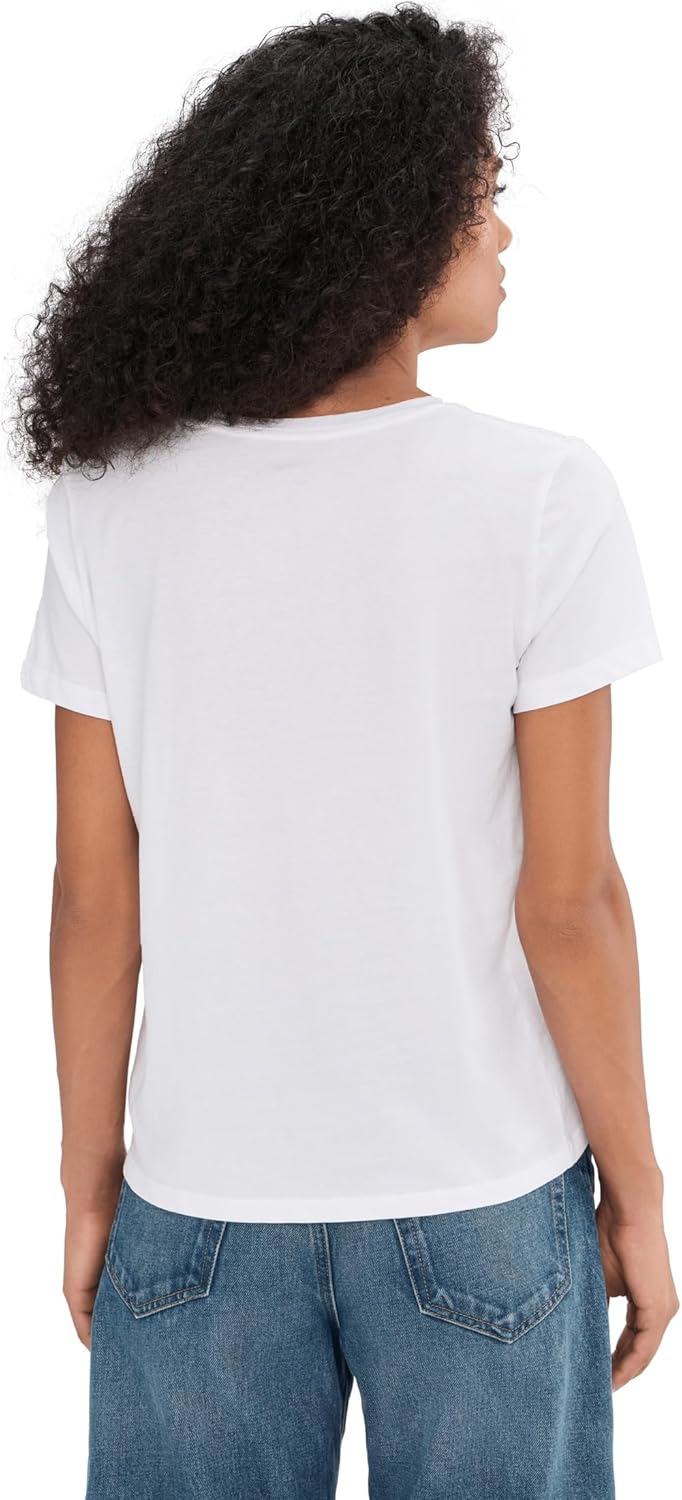 Madewell Womens Northside V-Neck Tee - Image 4