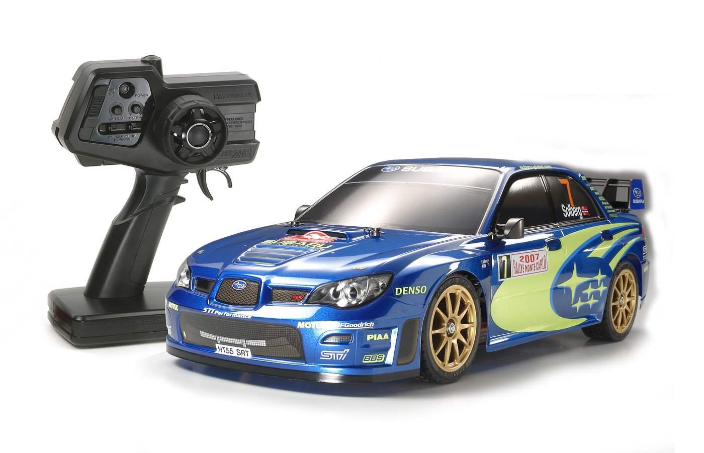 Tamiya 300046605 – 1: 10 RC Xbs Subaru Impreza WRC07 2.4 GHz