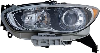 Evan Fischer Driver Side HID/Xenon Headlight for Infiniti QX60 2014-2015 CAPA Fits Base & Hybrid, w/o HID Kit Replaces # 260603JA0A-PFM