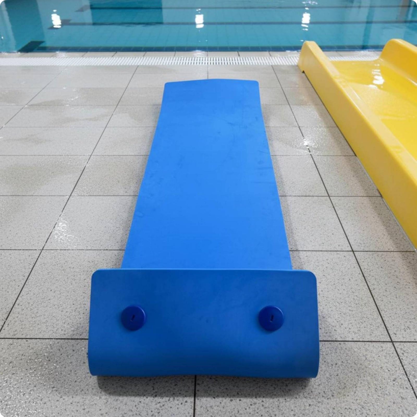 Tappetino Scivolo Acquatico Copertura Protezione Pista Tavoletta Parco Acquatico Materassino EVA Scorrevole Resistente per Scivolata Controllata E