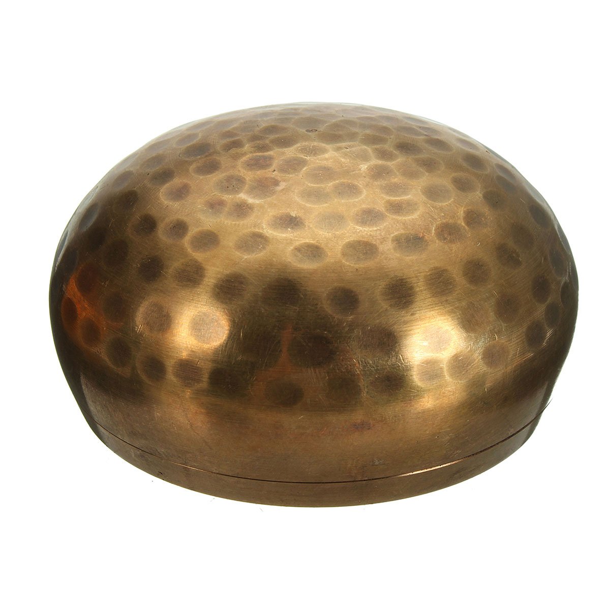 ★特選一品★チベット仏教☆手作り【金属製チベットシンギングボウル『瞑想鈴』】❤️ 金属製シンギングボウル(瞑想鈴)マレット 枹(ばち)付き 高さ約7cm 幅約