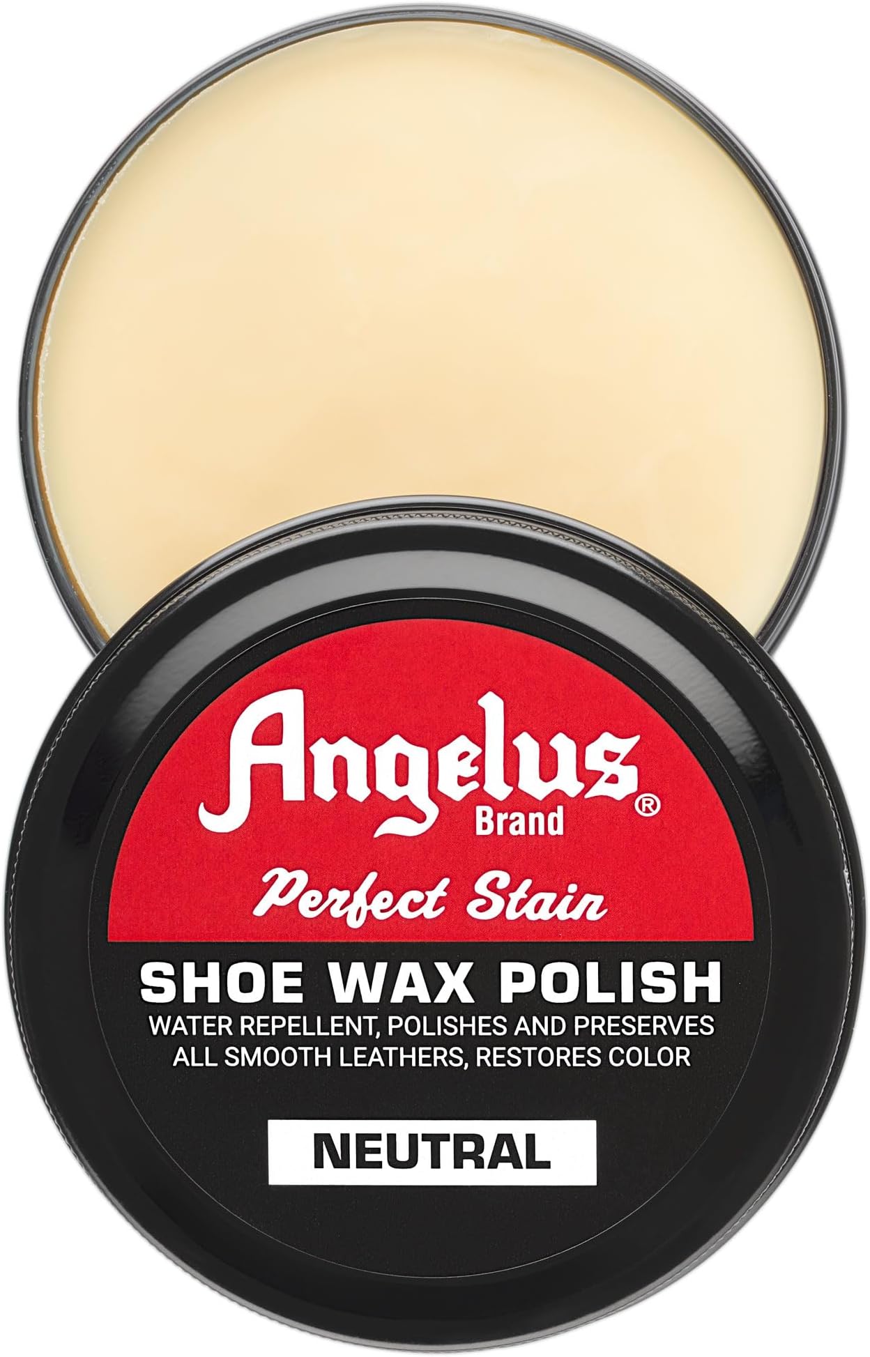 Perfect Stain Shoe Wax Polish, 2.6oz