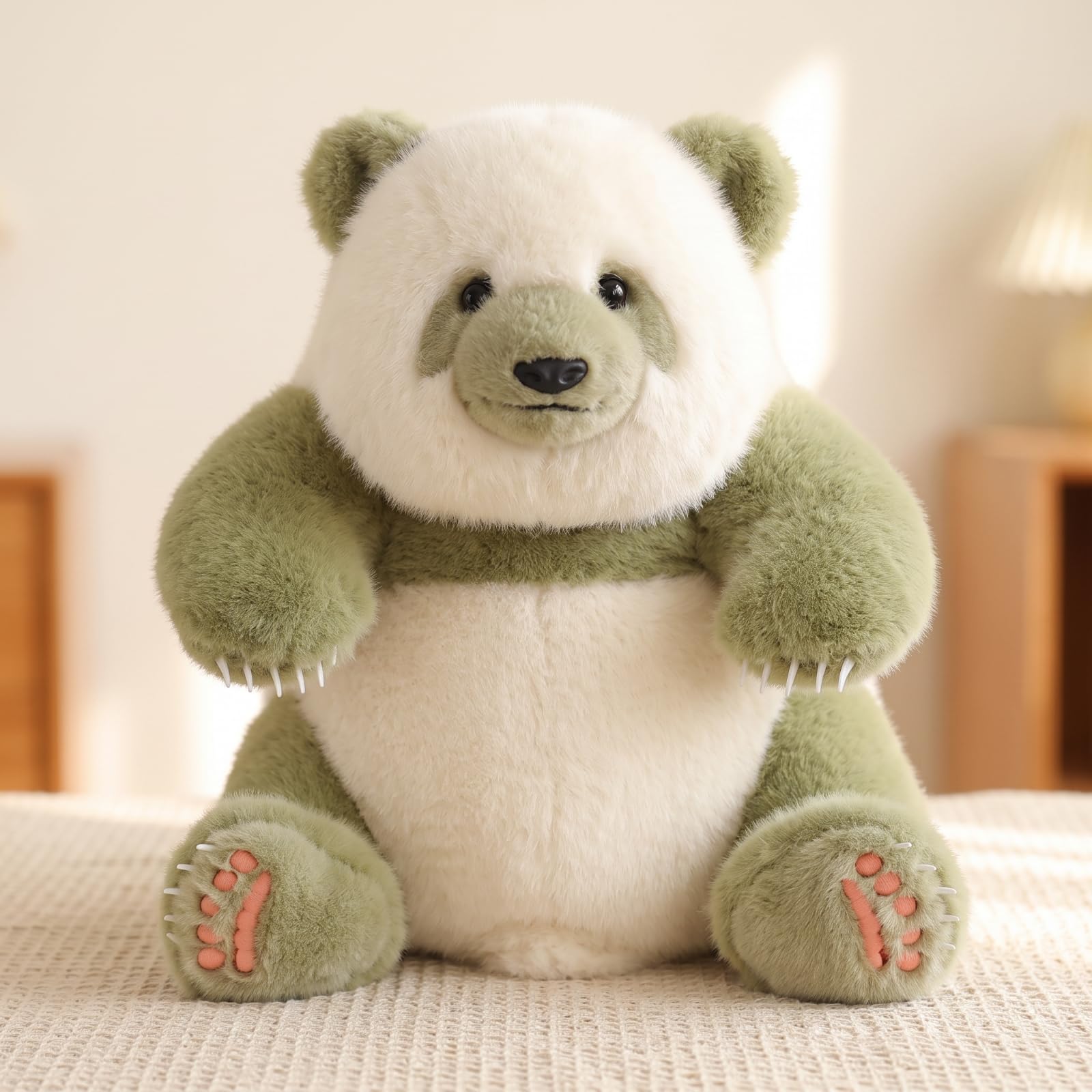Colcolo Peluche Peluche Abbracciabile | Imbottitura in Cotone PP, a Forma di, Giocattolo, per Cameretta, Collezionisti, Nero