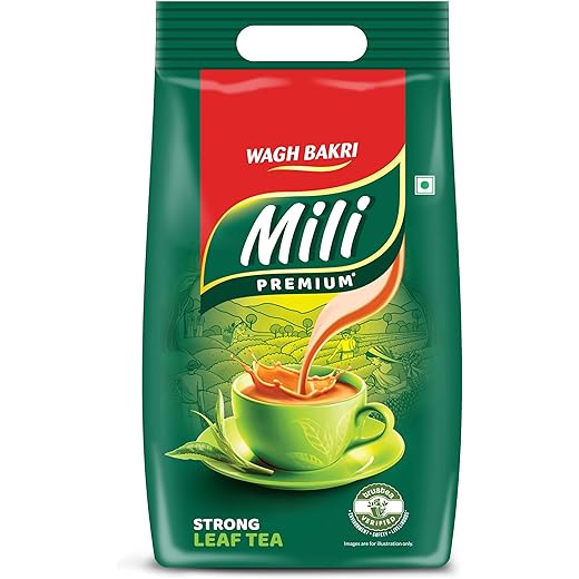 Wagh Bakri Mili Leaf Tea 1Kg Green Tea