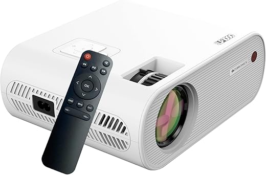 ZEBRONICS LP1000 LED Projector with 3300 Lumens Max, 150-inch Screen Size, HDMI in, AV in, AUX Out, USB x 2, FHD 1080p, 50,000h Lifelong LED lamp,…