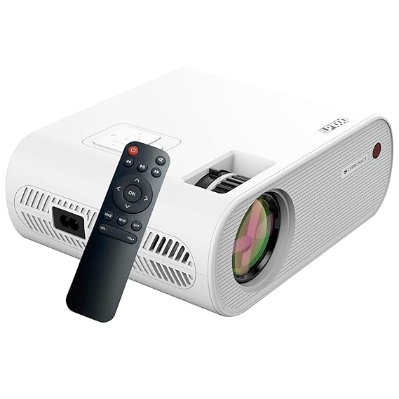 ZEBRONICS Newly Launched LP1000 LED Projector with 3300 Lumens Max, 150