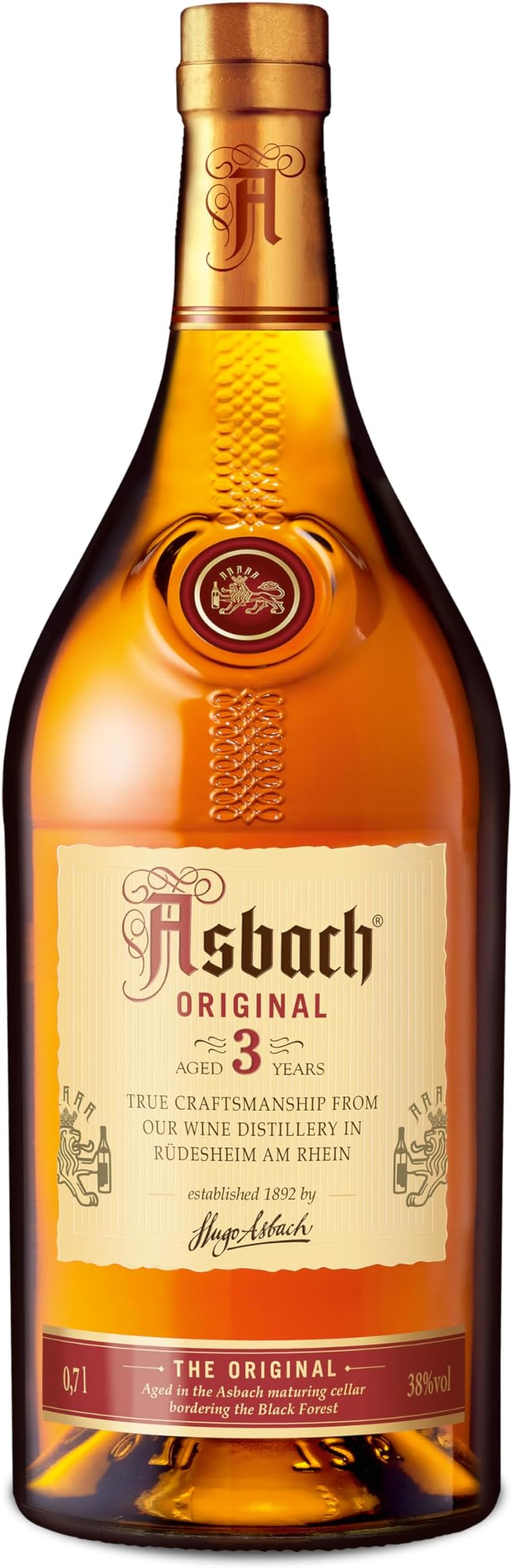 Asbach Original 3 Years Old, 70 cl