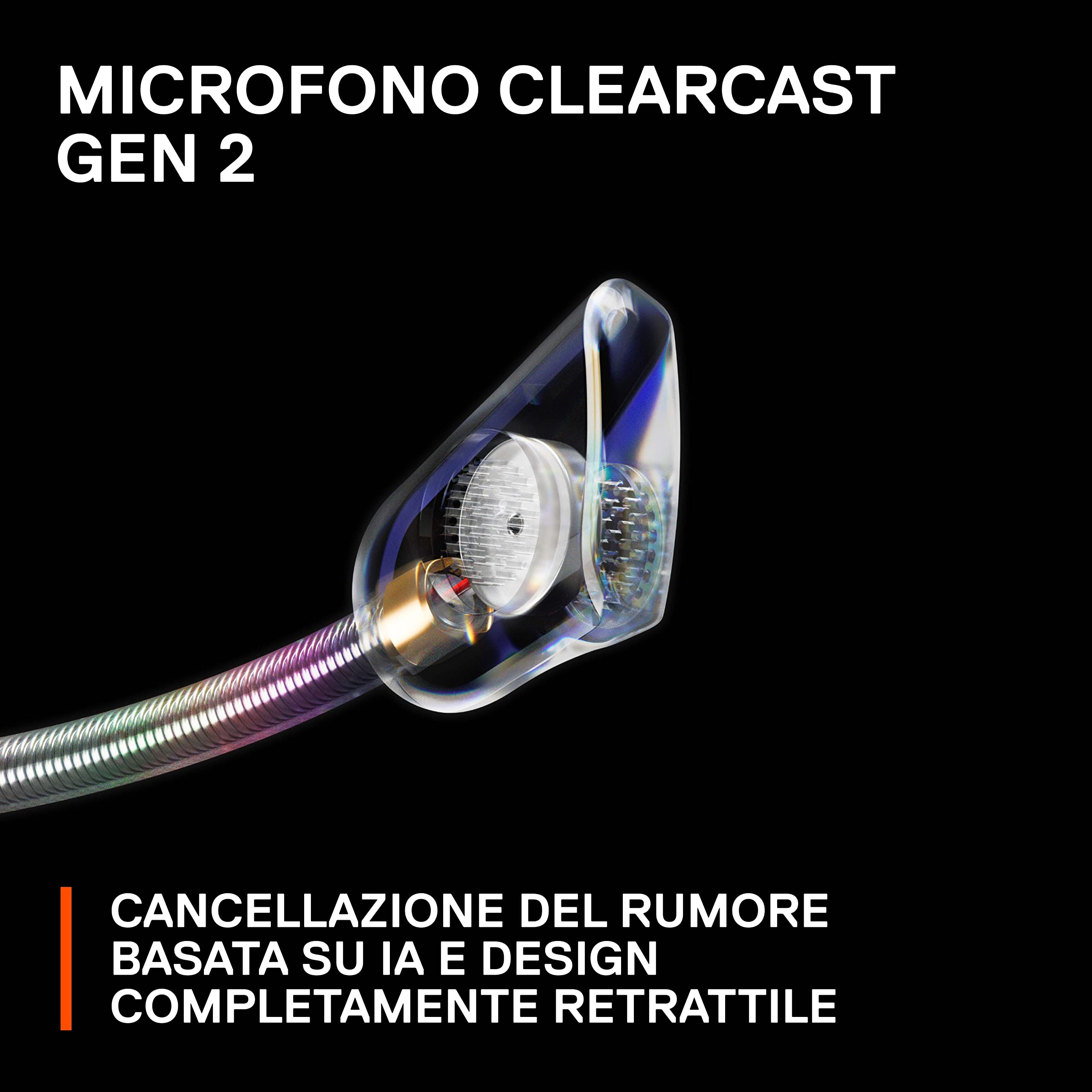 SteelSeries Arctis Nova Pro - Cuffie da gaming multi-sistema - Audio Hi-Res - Audio spaziale a 360° - GameDAC Gen 2 - Microfono ClearCast Gen 2 - PC, PS5, PS4, Switch - Vista 9