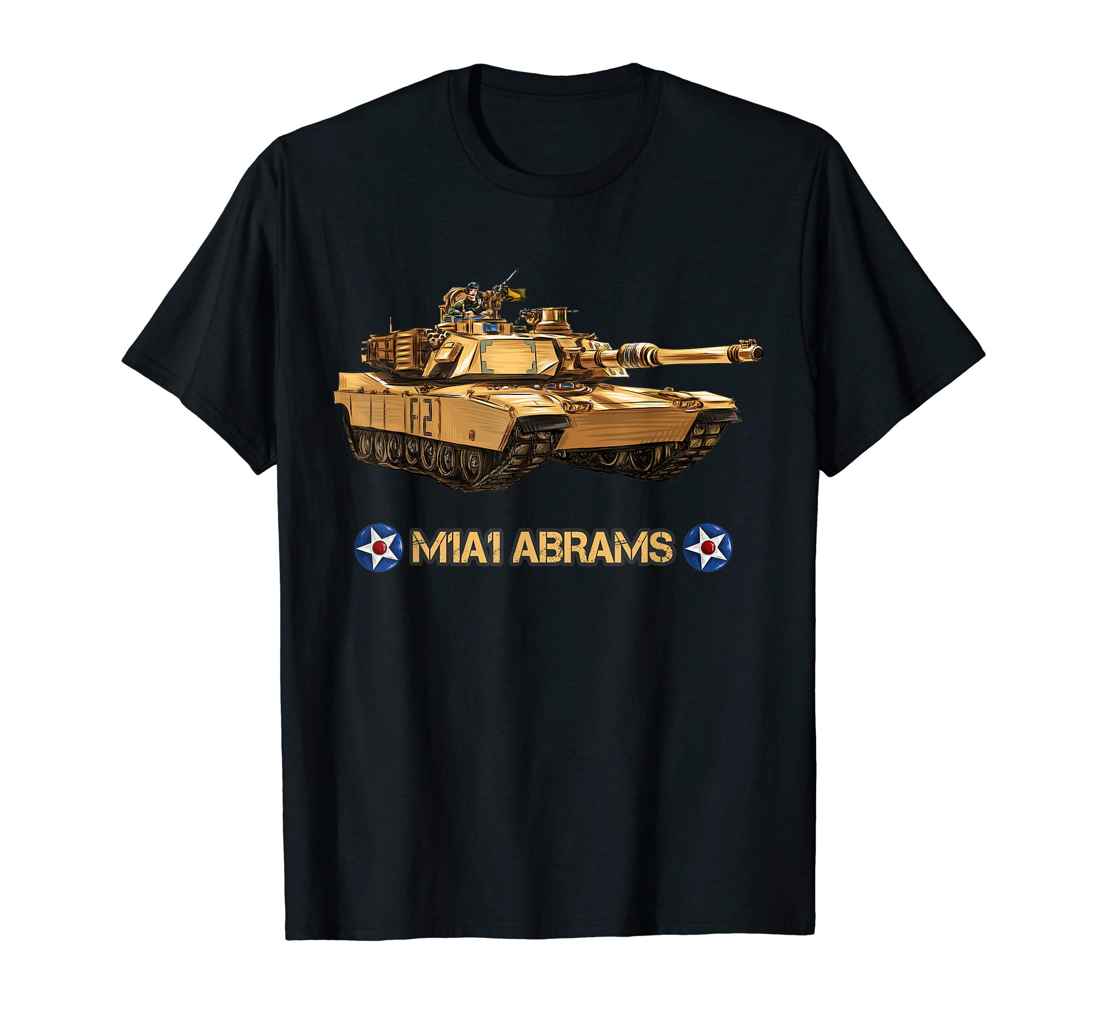 Vintage US Army M1A1 Abrams Main Battle Tank T-Shirt