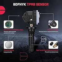 Vista 3 de BDFHYK GM - Sistema de monitoreo de presión de neumáticos de 315 MHz, sensores TPMS compatibles con Chevy Silverado GMC, compatible con Cadillac