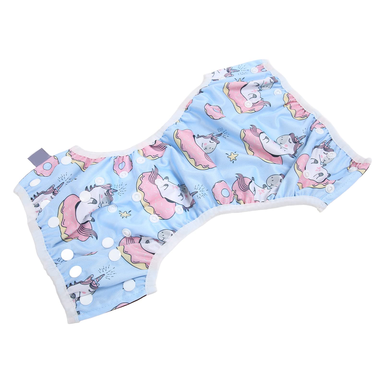 6 Stück Baby-Schwimmwindeln, atmungsaktiv, waschbar, wiederverwendbar, wasserdicht, für Kleinkinder, Netztaschen-Stoffwindeln
