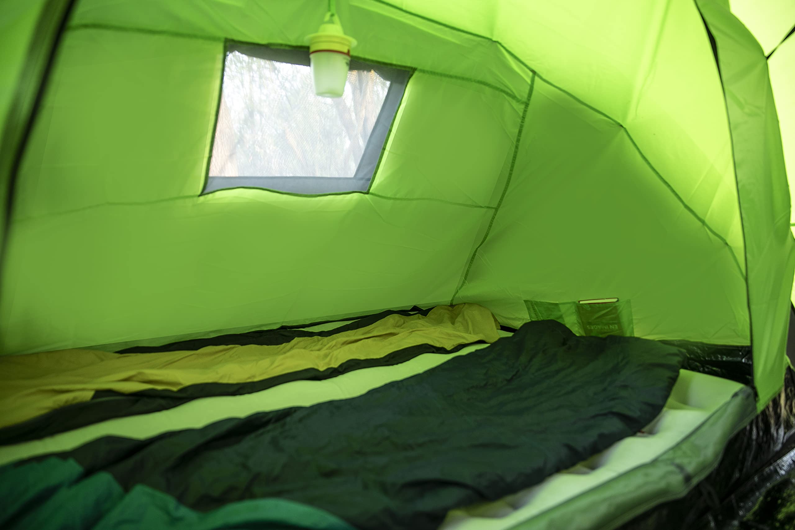 peme Tenda a Tunnel Bojan 4, Tenda da Campeggio per 4 Persone, 4000mm Impermeabile, Tenda Familiare, Trekking, Campeggio e Escursionismo, Tenda da Festival con Veranda e Tettoia, 3 Ingressi