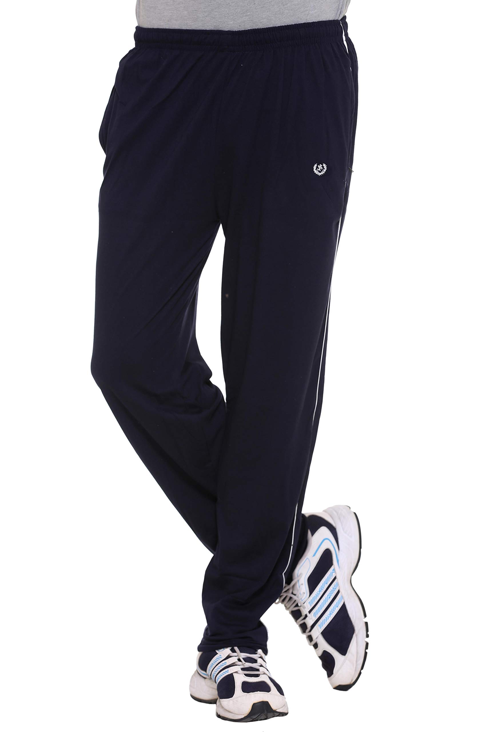 Colors & Blends Men's Cotton Track Pants/Lounge Bottoms-image-36