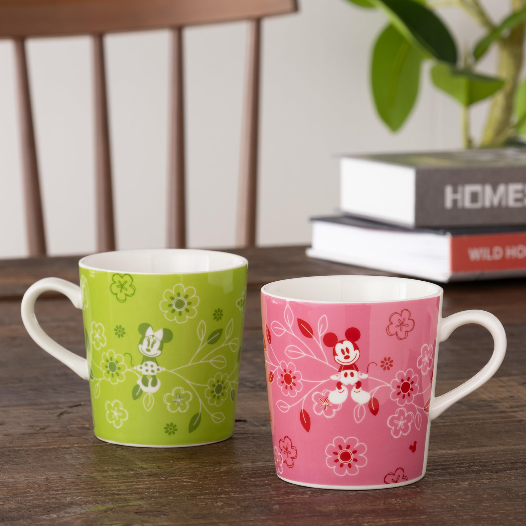 Amazon.co.jp: maebata Disney ミッキー＆ミニー フラワー