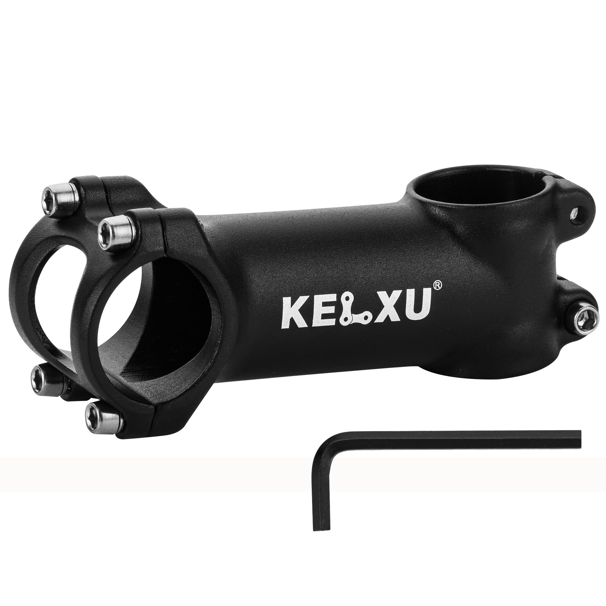 7 Gradi 31,8 Attacco Manubrio Bici 60/90mm Lega di Alluminio Gambi da Bicicletta per Bici da Strada, Mountain Bike, MTB, Ciclismo