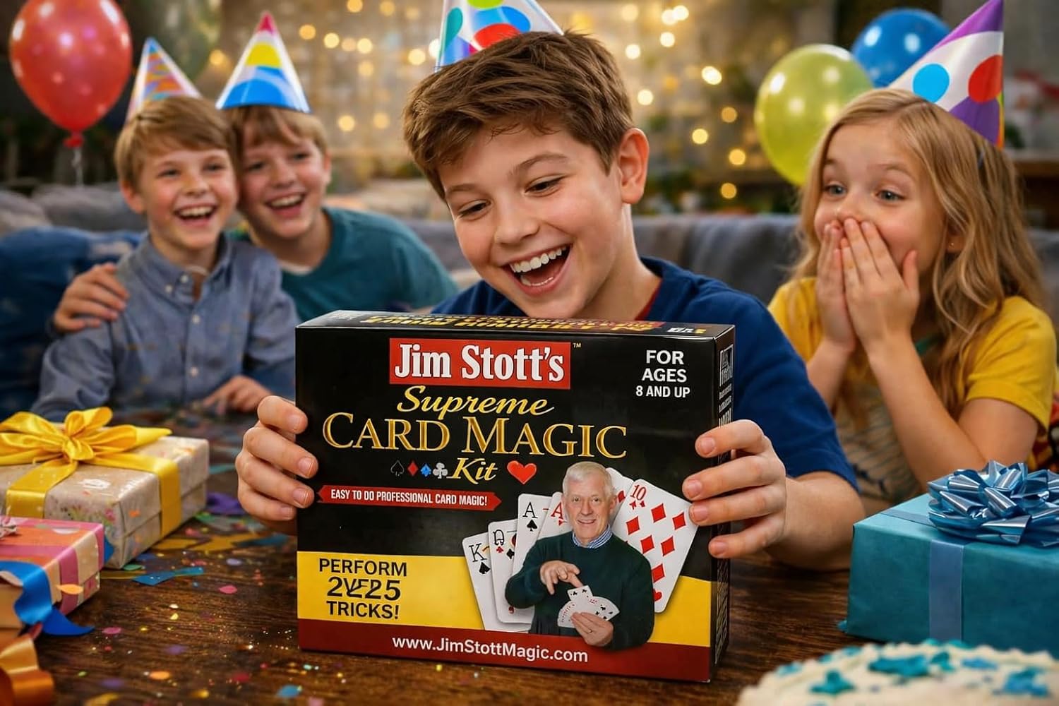 Magic Kit for Kids – 250+ Easy Magic Tricks | Beginner Magic Set with Cards, Coins & Mind Reading | Street Magic Kit for Boys, Girls, Teens & Adults