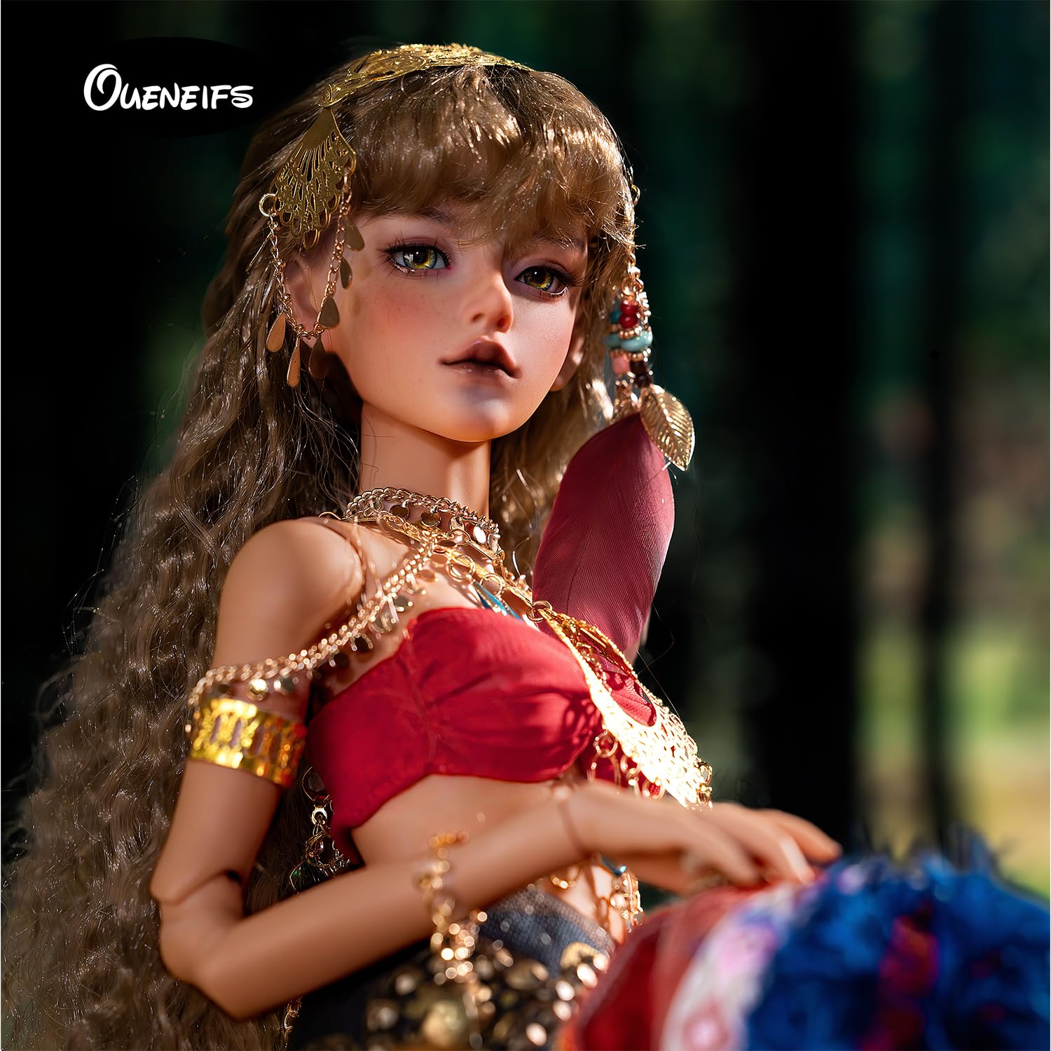 Oueneifs 1/4 Anubis Fullset H BJD lalka żywica zabawka dla dzieci w wieku 15 lat