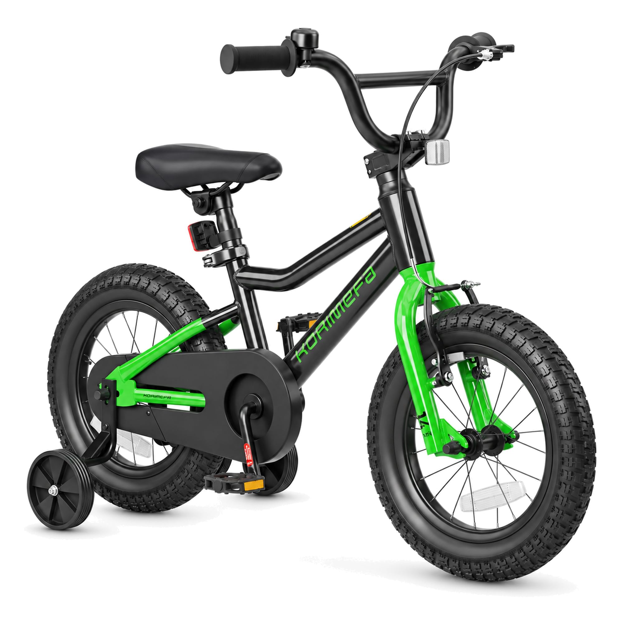 KORIMEFA Kids BMX Bike with Training Wheel 12 14 16 Inch