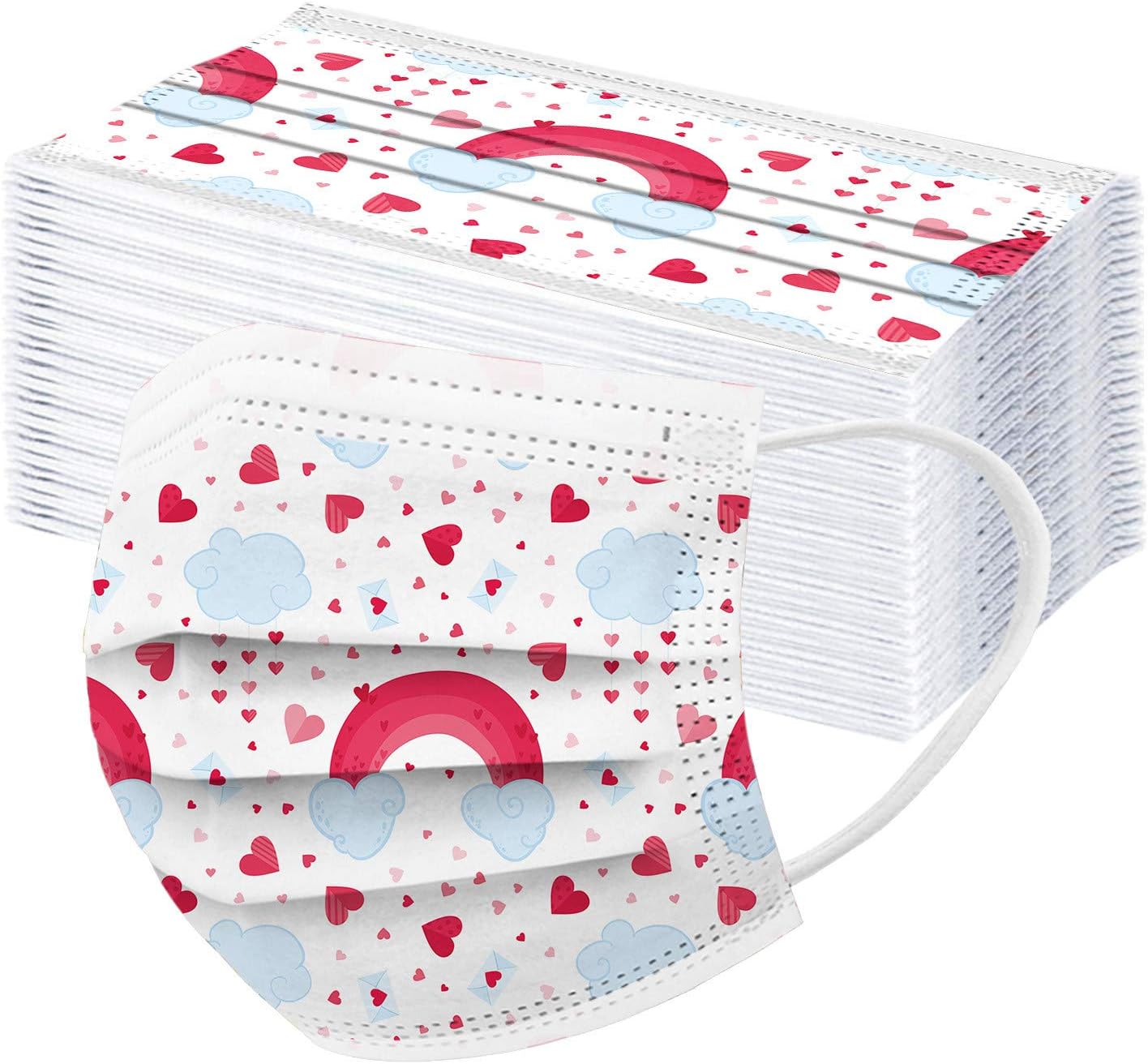 子供用 マスク 使い捨てマスク こども用 女の子 男の子 柄マスク 50枚 Wehenwei 和風 花柄 虹柄漫画柄 動物柄 猫柄マスク 不織布マスク カラー 保護マスク 子供 不織布 3層構造 50枚入 かわいい 動物 Pm2 5 小さめ 猫柄 星柄 恐竜柄 可愛い ディノサウルス 飛沫防止99 夏