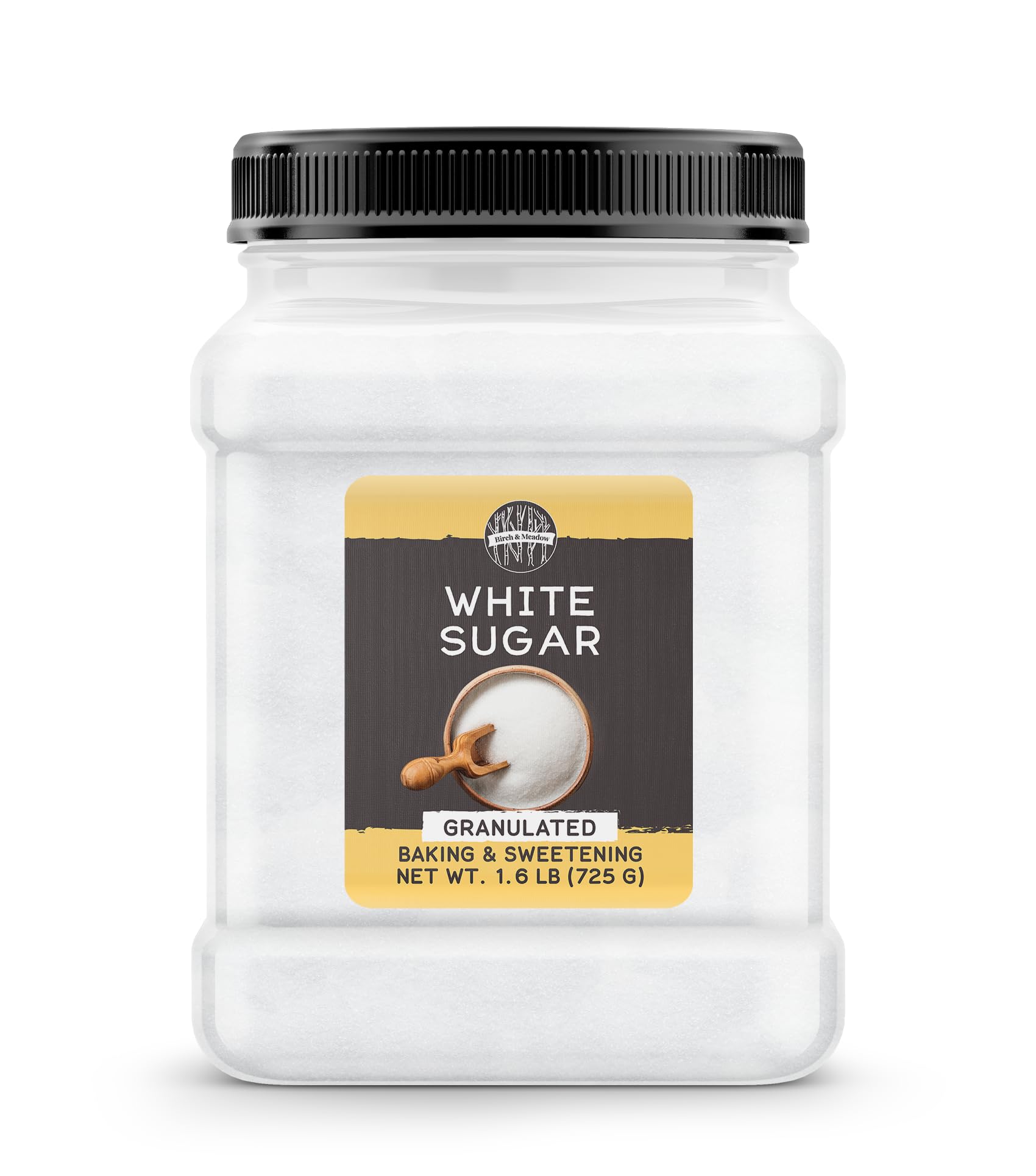 Birch & Meadow Granulated Honey 1.5 Lb | Natural Sweetener For Tea & Baking | Gluten Free