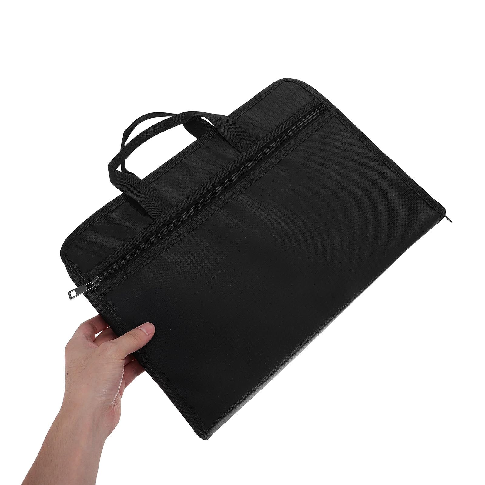 Bolsa Organizadora de Archivos Resistente al Calor con Gran Capacidad Plegable, con Asa y Construcción de Tres Capas, Adecuado para Oficina y Viaje