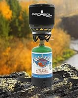 Vista 9 de Flame King – Cilindro de propano recargable de 1 lb (16.4 oz) vacío, opción de recarga reutilizable, segura y legal, cumple con DOT, para acampar