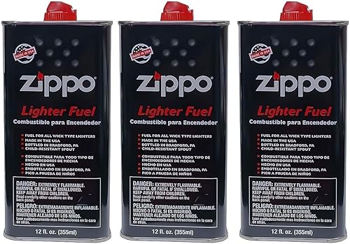 Zippo Líquido más ligero, 12 onzas, paquete de 3