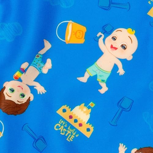 Miniatura 6 de CoComelon JJ Tomtom - Traje de sol de natación con cremallera para niños pequeños