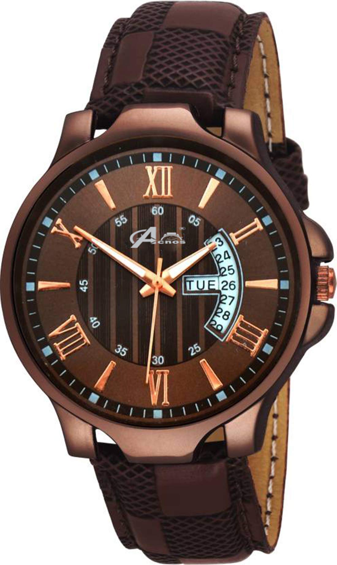 Acnos Analog Brown Dial Mens Watch - FG-Brown (B085FYQJ9P) Amazon Price History, Amazon Price Tracker