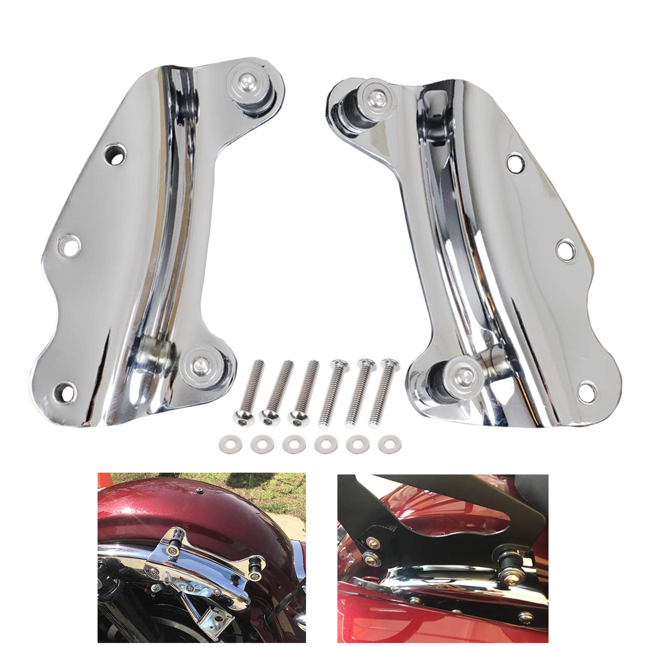 Photo 1 of AUFER Chrome 4-Point Docking Hardware Kit 