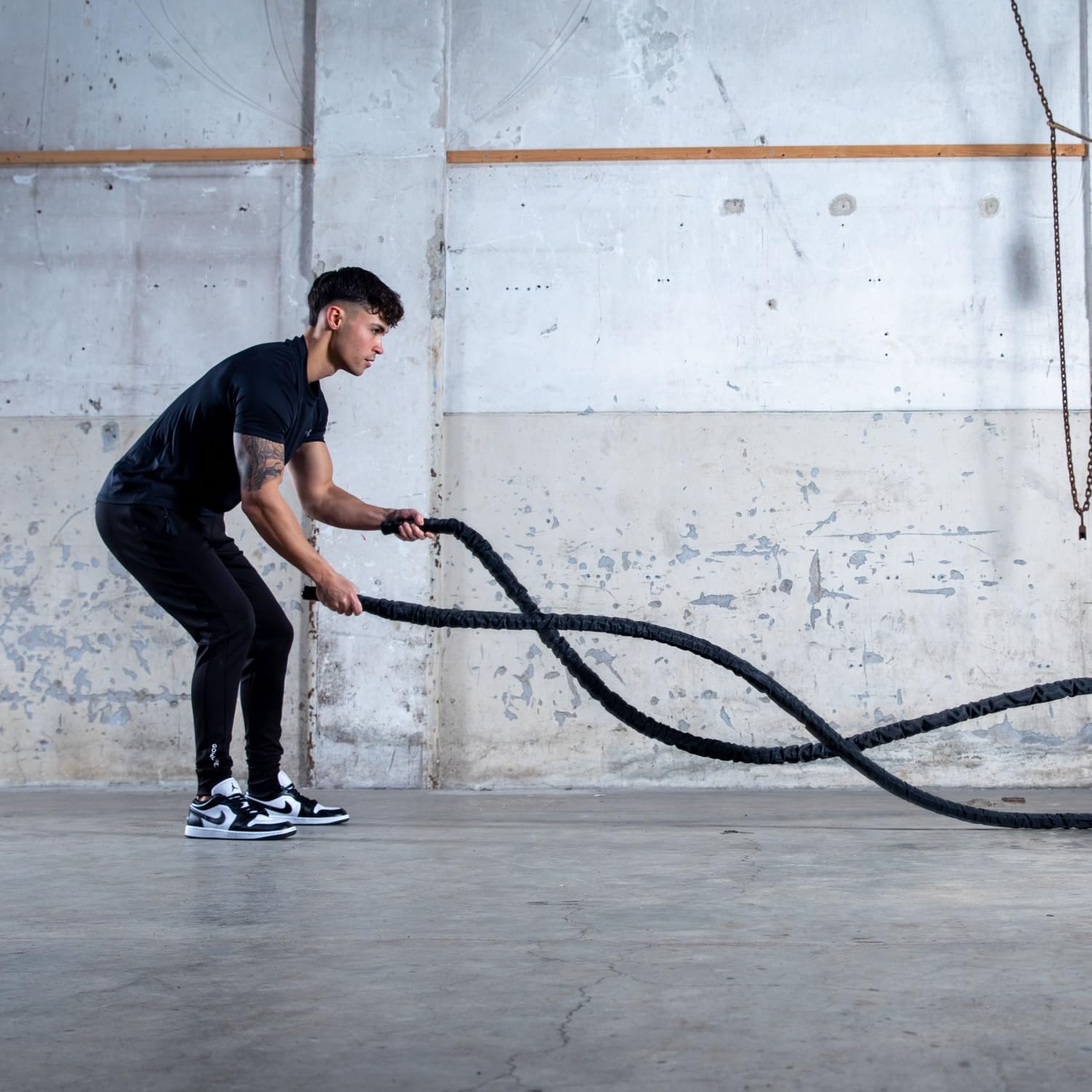 VirtuFit Battle Rope Pro - Cuerda de fitness (15 m)