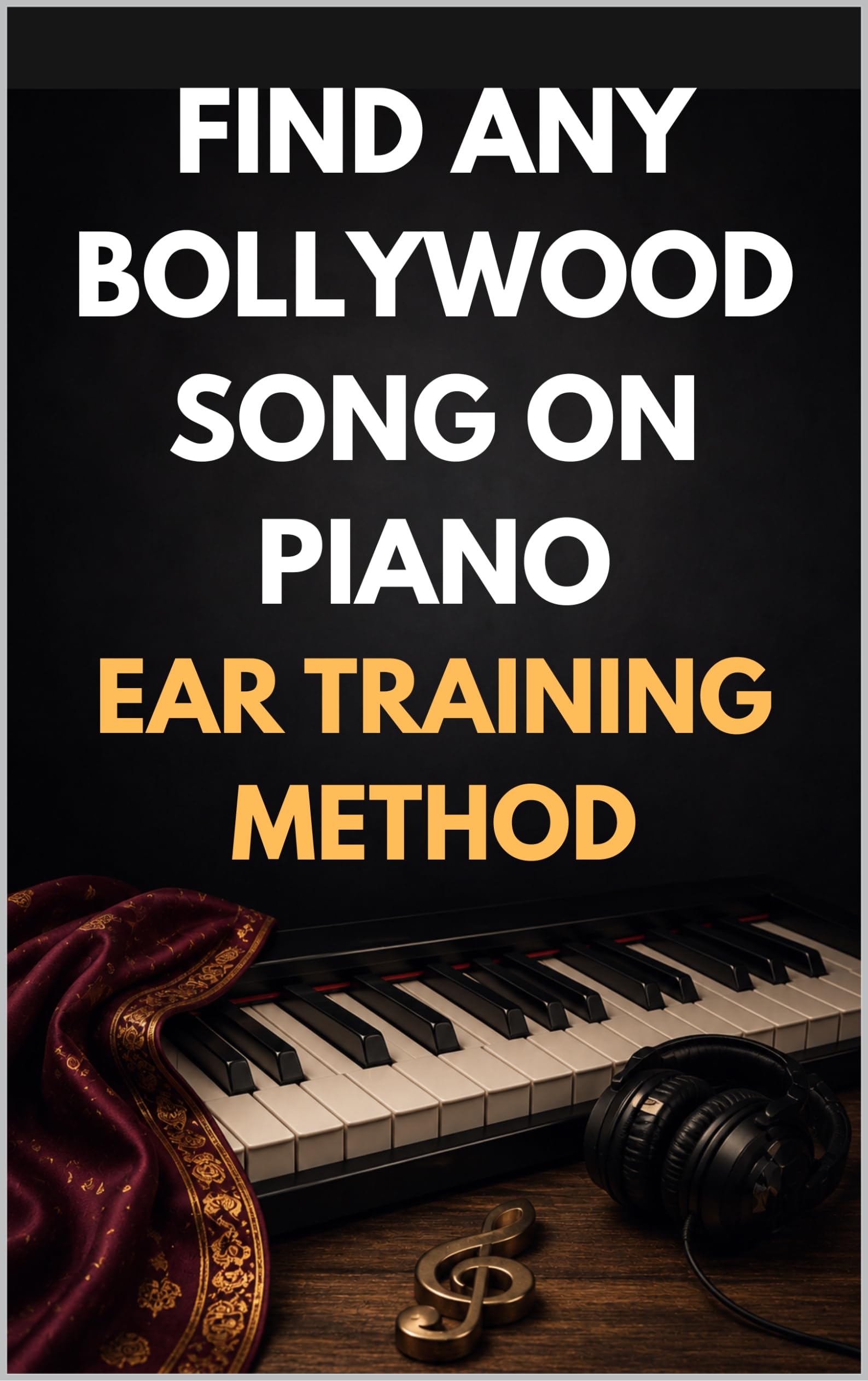 Piano Bollywood formation oreille pour jouer les mélodies hindi sans partition livre