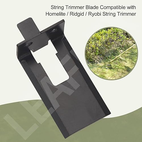 Miniatura 5 de 638016003 - Juego de 2 cuchillas de corte de líneacortadora para cortadora de cuerda Homelite RY15523A RY15523AVNM, hoja de corte de línea de