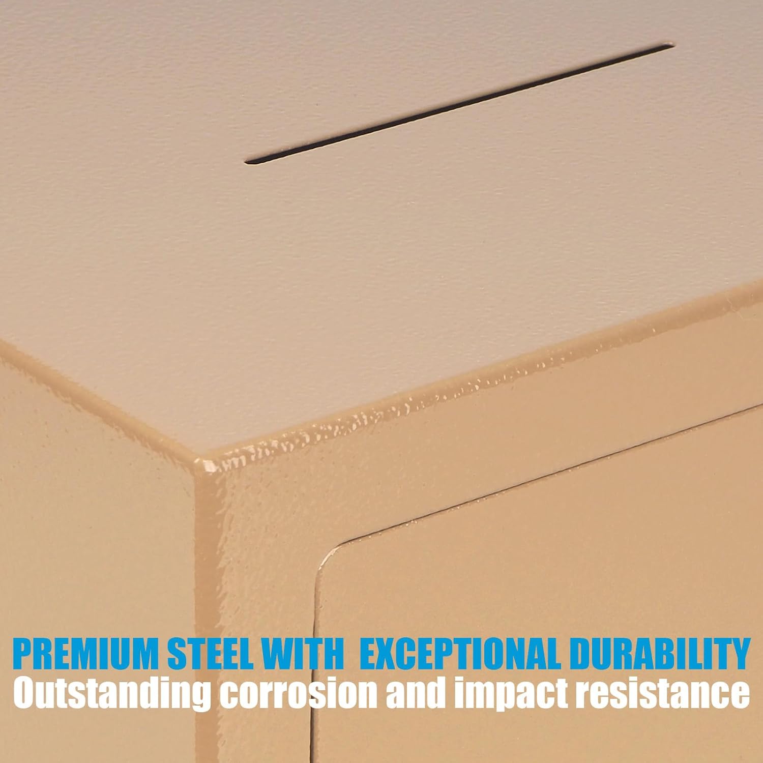 Piggy Bank Safe for Adult with Key, Large Metal Money Bank, Boy and Girl Coin Jar for Honeymoon Trips, Birthday Gifts, College Funds, Car Funds