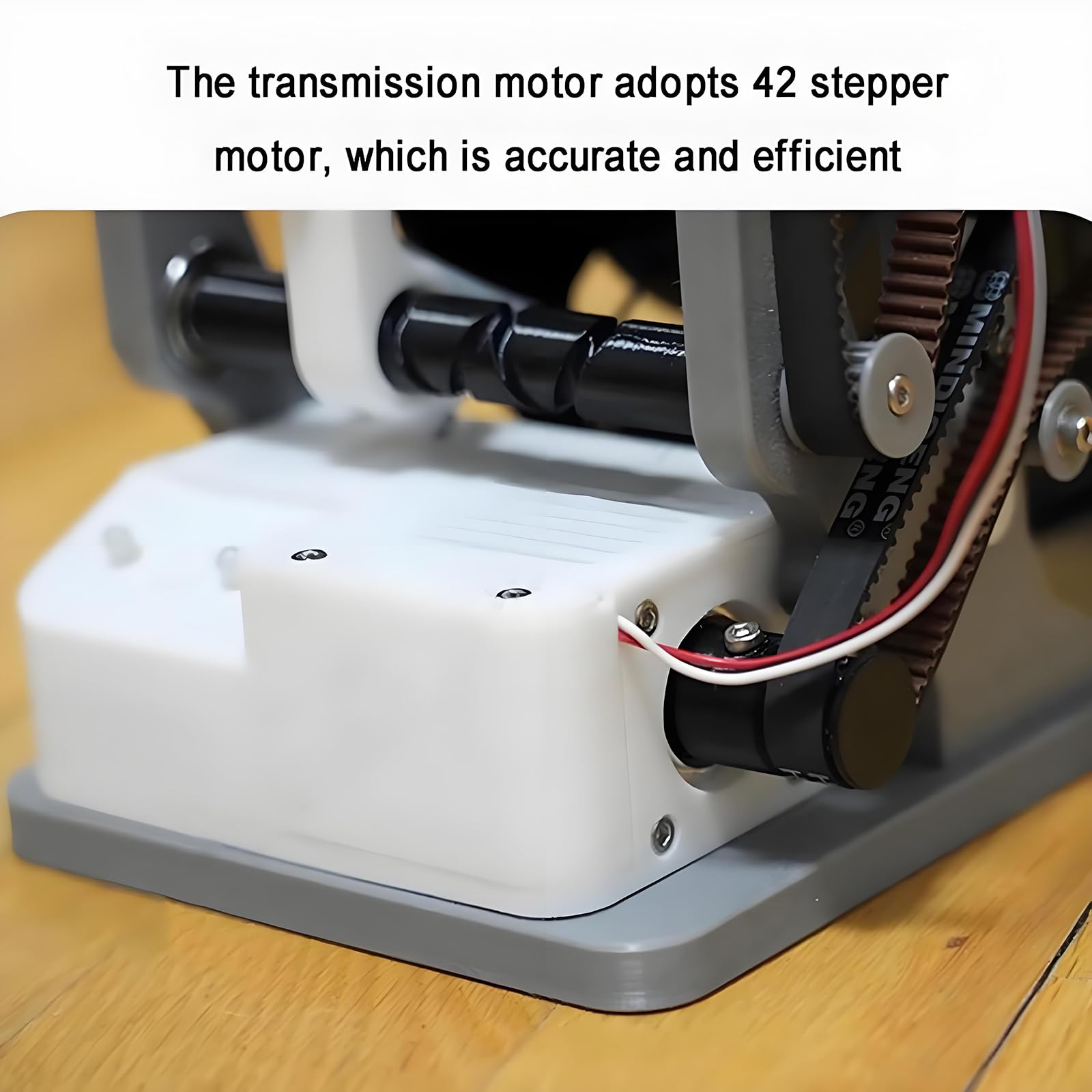Nawijarka do szpul filamentu 3D, elektryczna nawijarka z funkcją inteligentnego startu/stopu, równomierne i schludne nawijanie bez plątania, do szpul 1 kg, płynna rotacja