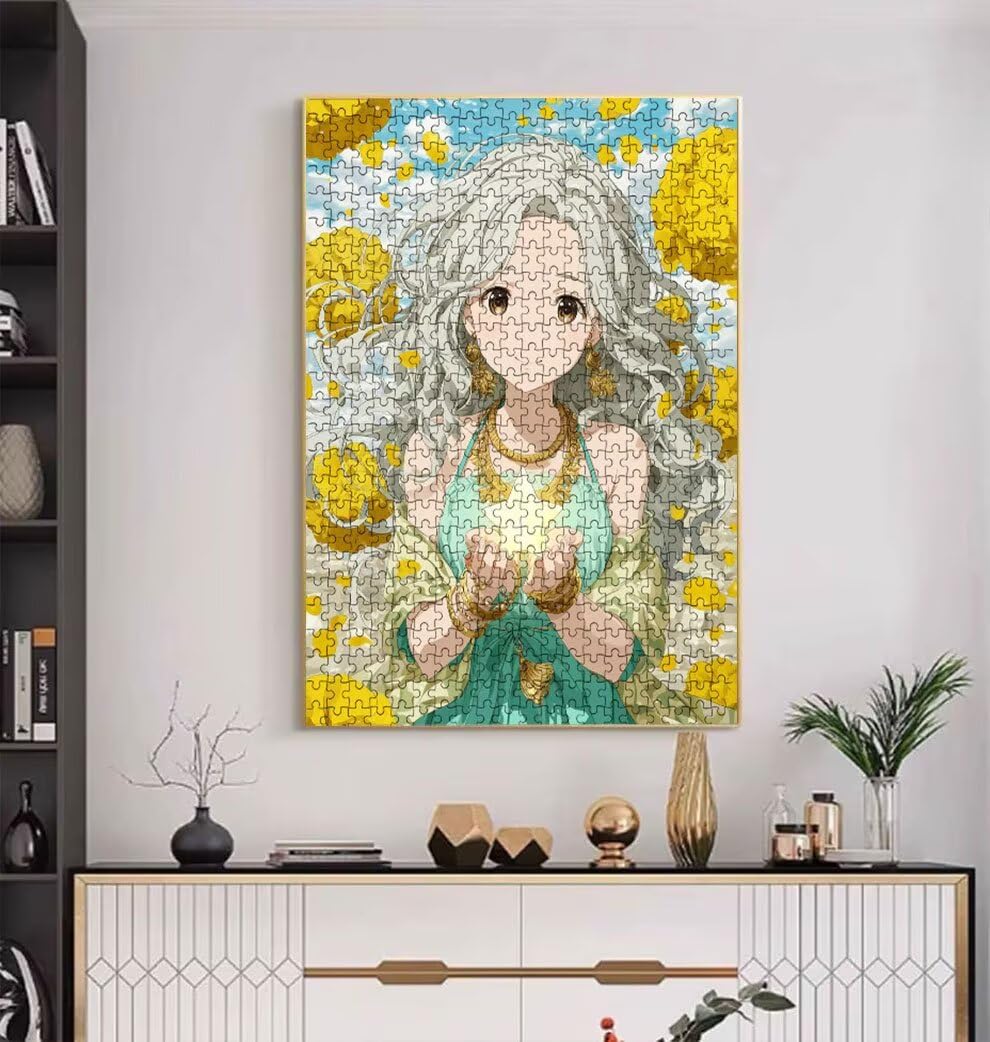 Puzzle 1000, Jigsaw Puzzle per Adulti, Ragazza Palla Cristallo BLQSBGA6-359 | Puzzle Classici, Impossibile Difficile Sfidanti Puzzles, Puzzle Decorativo per La Famiglia, Come Regalo e Decorazione Pareti
