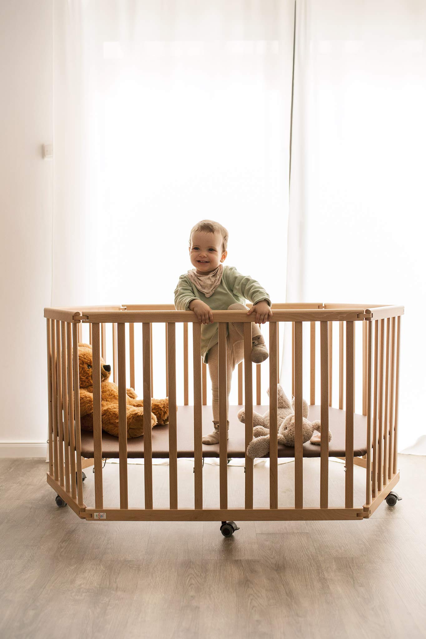 TiSsi Parc Pliable Naturel 1 Unité 100028