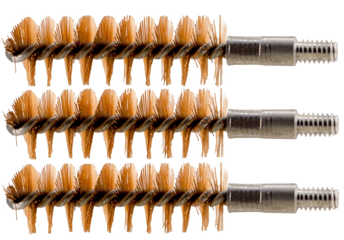 Bore Tech Bronze Pistol Brush (Pack 3), 44/45 Caliber