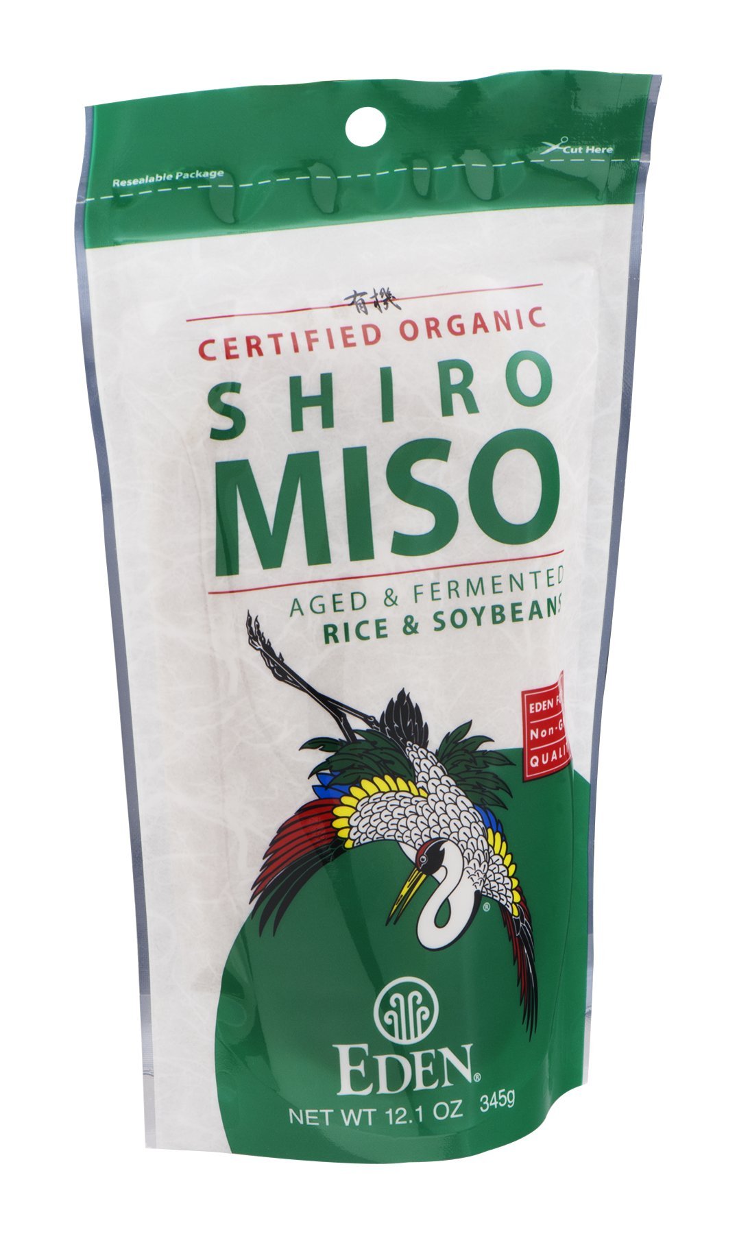 Eden Shiro Miso Rice and Soybeans 12.10 Ounces (Case of 12)