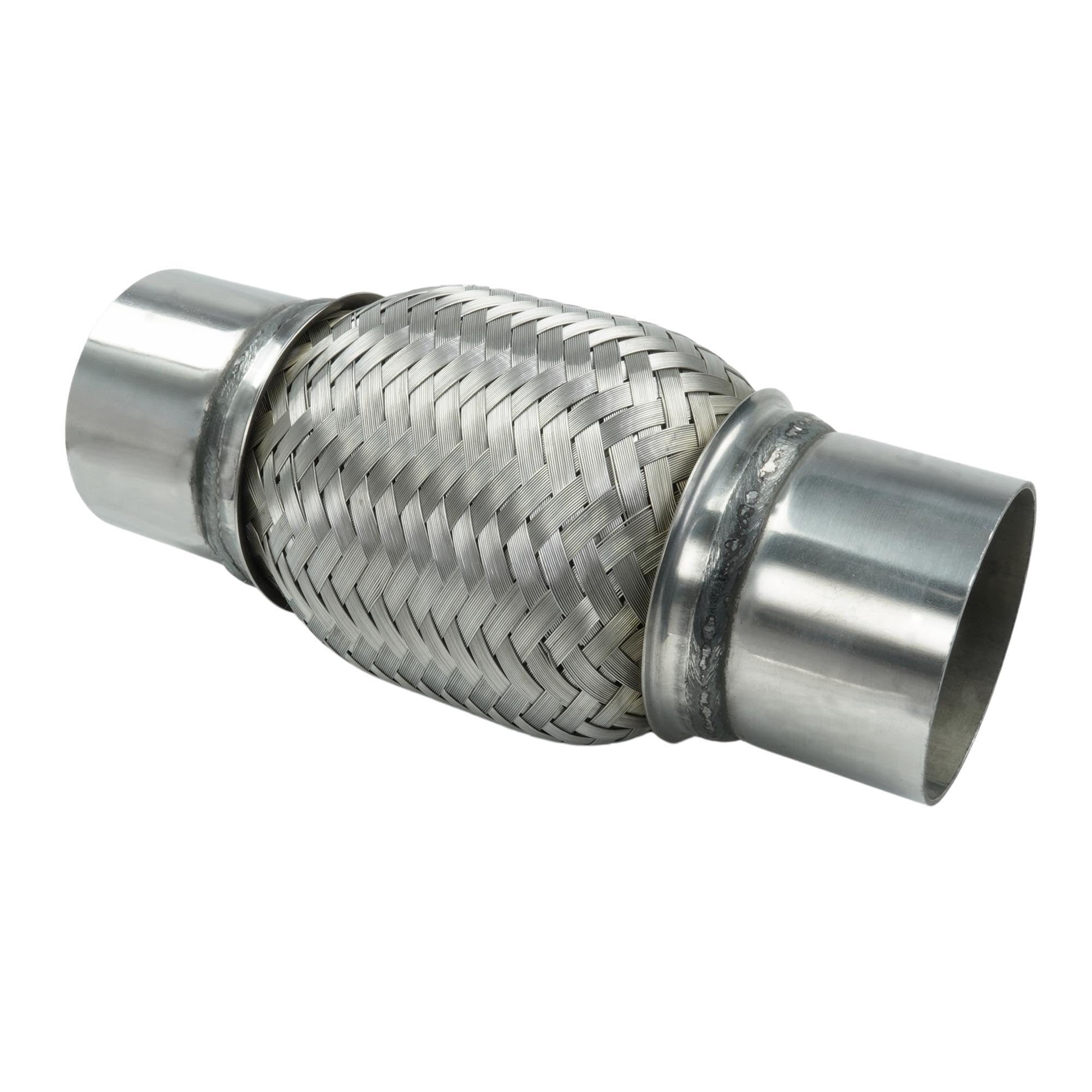 DL-Racing Ø 60mm / 2,375'' Edelstahl Flexrohr mit Interlock Abgasanlage Auspuff 115/200mm