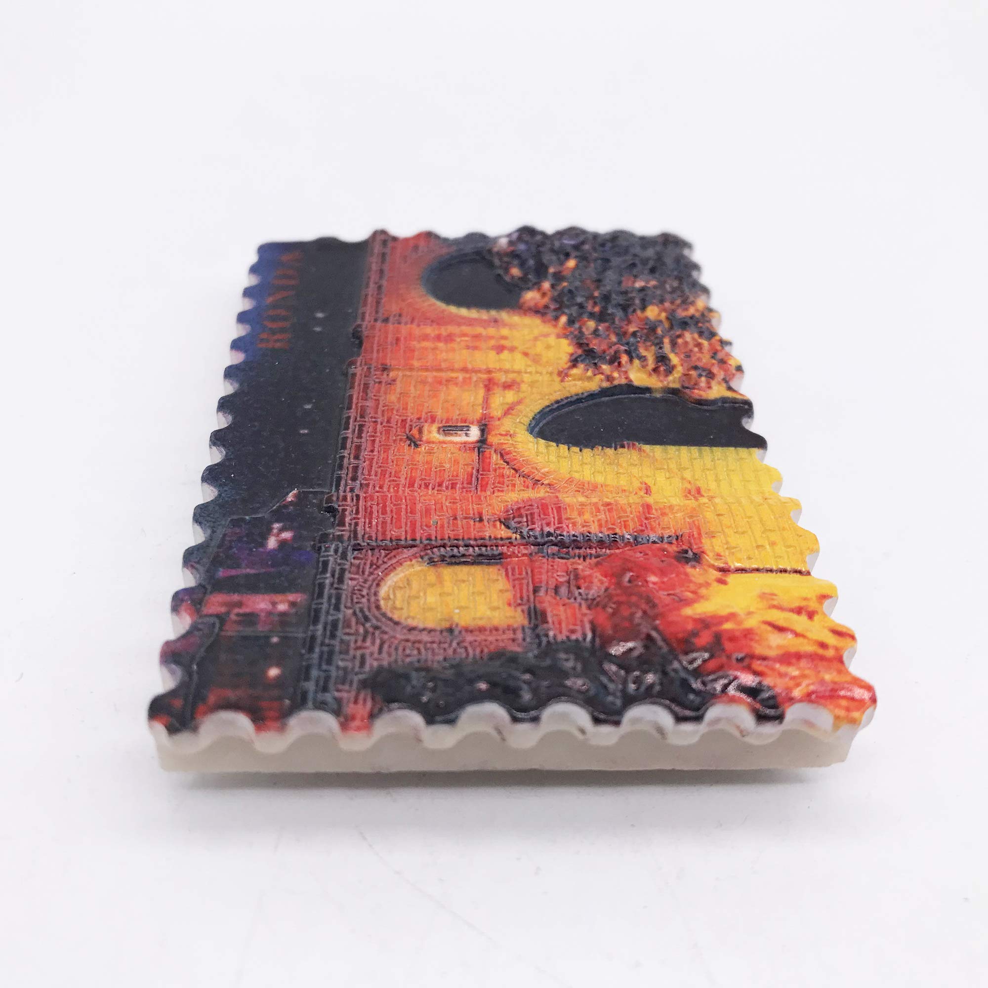 Ronda Spain 3D Fridge Magnet Souvenir - Handmade Resin Refrigerator Magnet, Home & Kitchen Decoration